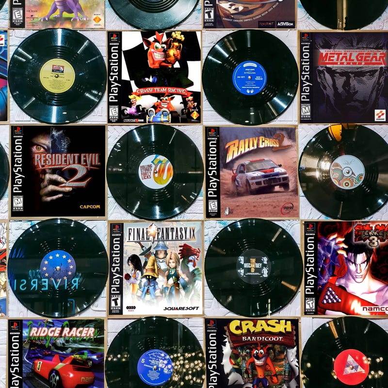 Lot De Jaquettes PS1/Dreamcast – Pour Pièces, En L'état