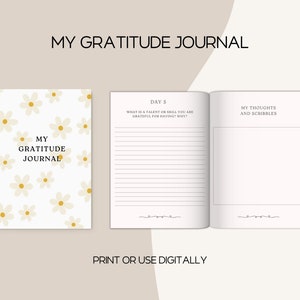 Gratitude journal and workbook with special daily prompts to cultivate appreciation and empowerment with mindfulness, mental health grateful