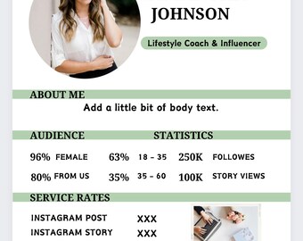 Professional Bio Template