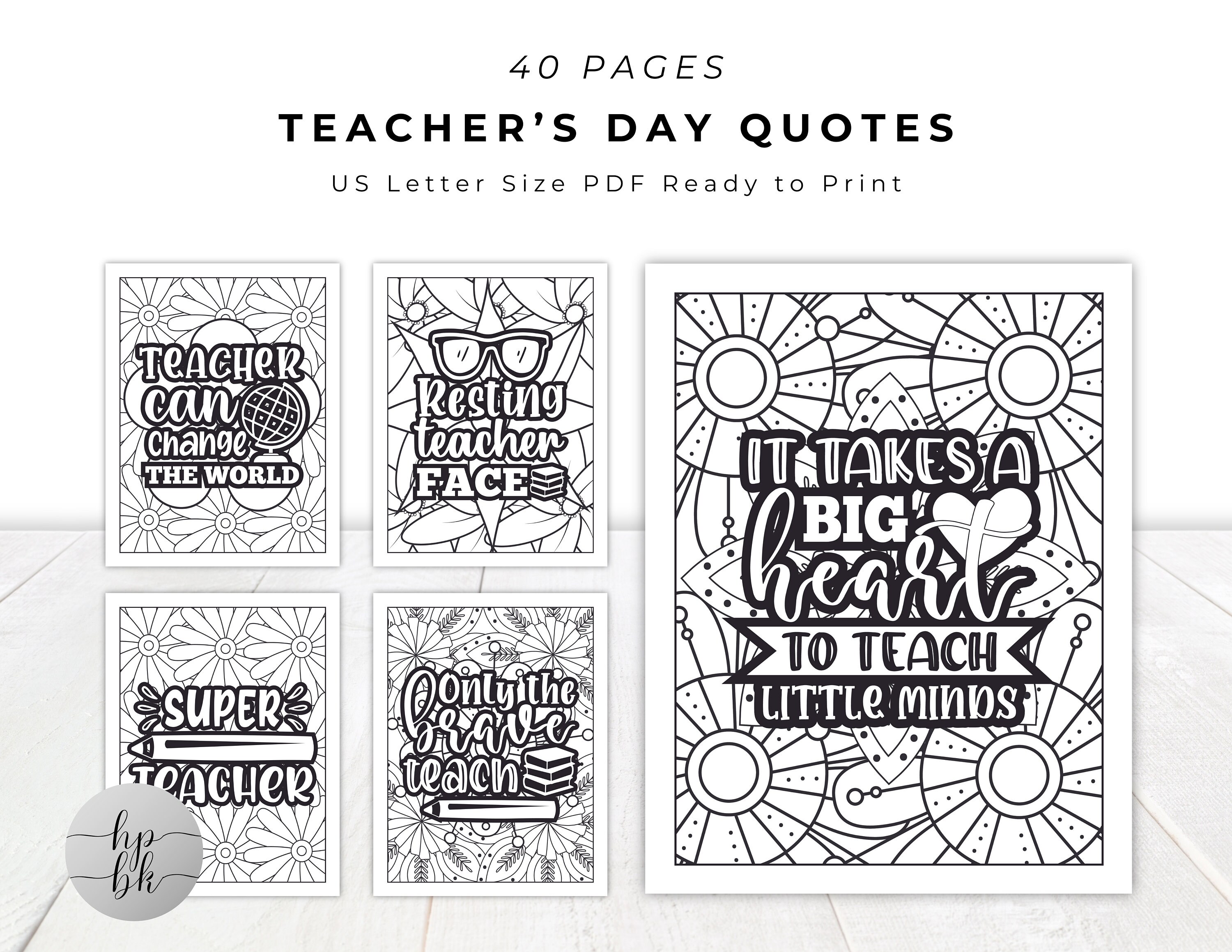 1000 Adult Quotes Coloring Book Bundle Printable for Stress Relief ...