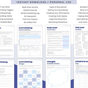 Stop Overthinking Workbook