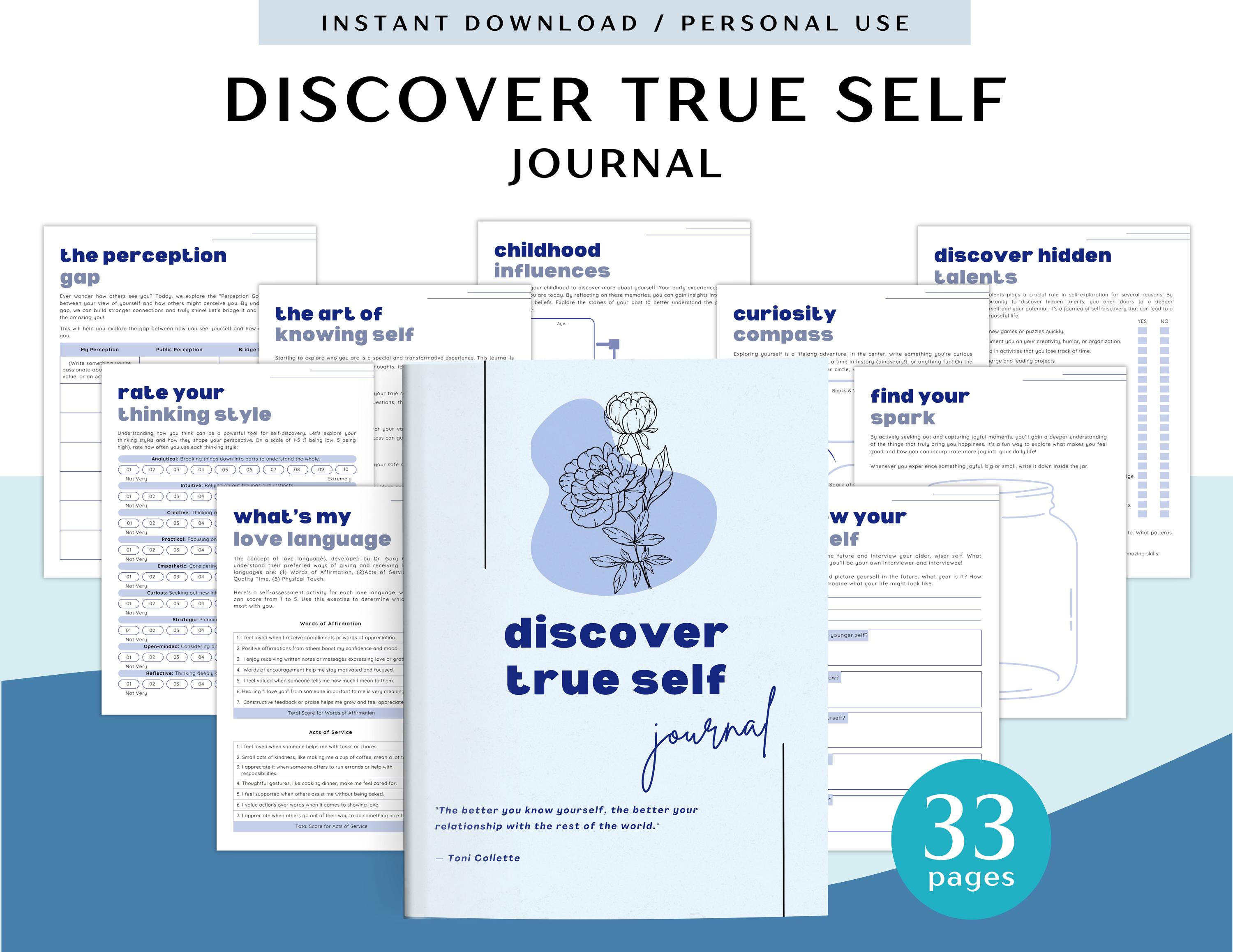 Discover True Self Journal - Etsy