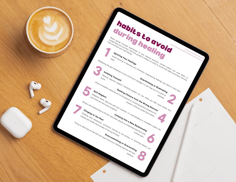 heal from heartbreak workbook