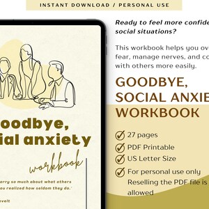 Goodbye, Social Anxiety Workbook