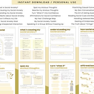 Goodbye, Social Anxiety Workbook