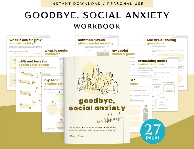 Goodbye, Social Anxiety Workbook