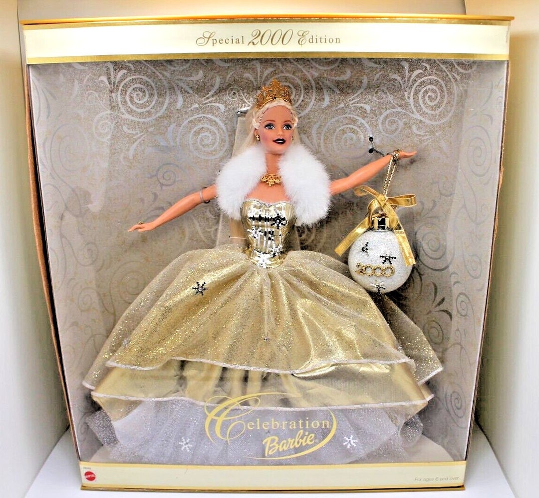 Celebration Barbie 2000 Special Edition Doll, Mattel 28269 Etsy