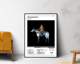 Beyonce | Renaissance Album Poster | Merch | Custom Poster | Wall Art Print | Home Decor