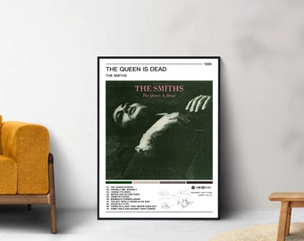 The Smiths | The Queen is Dead Album Poster | Merch | Custom Poster | Wall Art Print | Home decor