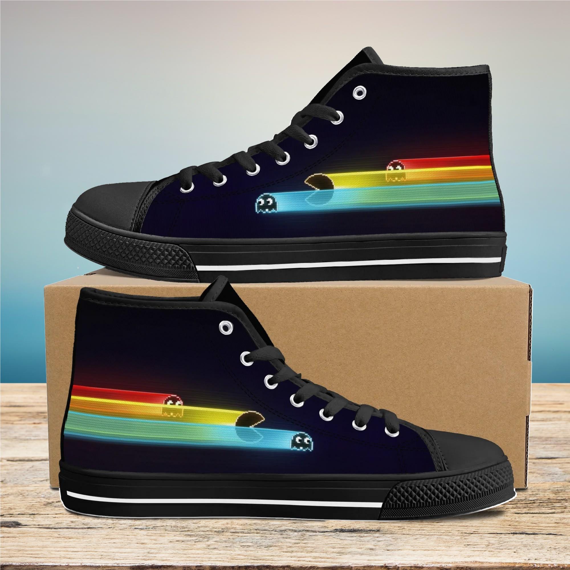 80s Neon Sneakers - Etsy