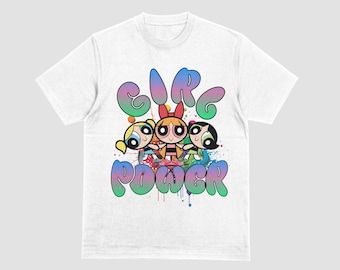 Power Puff Girl Power Design PNG INSTANT DOWNLOAD