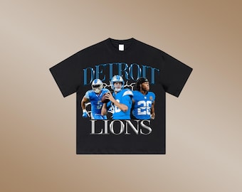 Detroit Lions Graphic Design PNG INSTANT DOWNLOAD