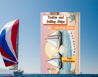 Colouring Book Yachts and Sailing Ships