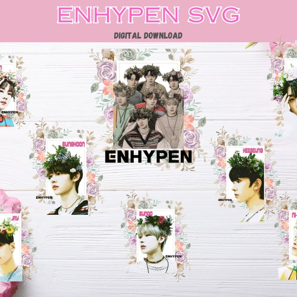 ENHYPEN SVG Fanmade Bundle