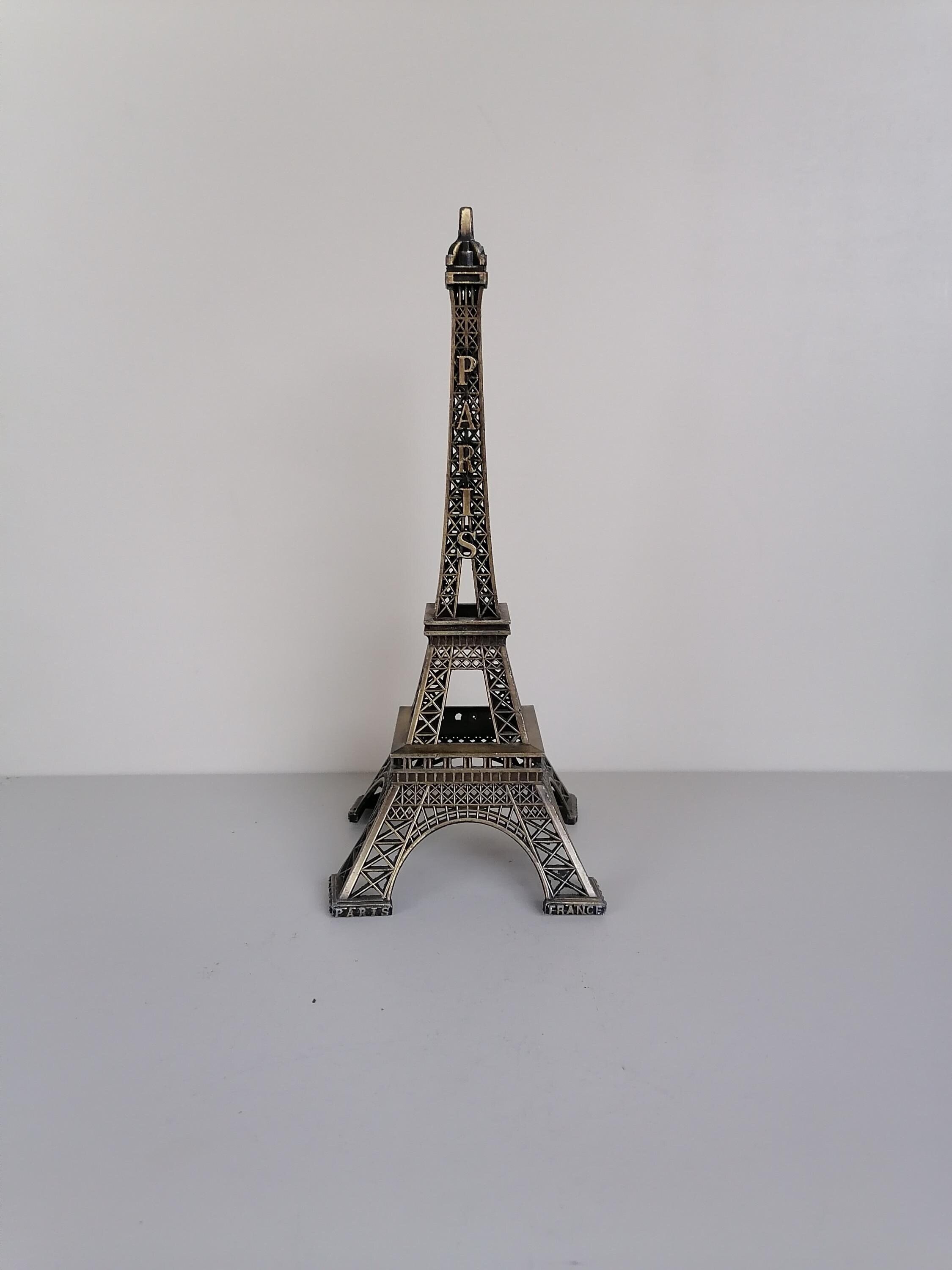 Paris Eiffel Towel Vintage Eiffel Towel Eiffel towel Ornament  Eiffel Towel figure Eiffel Towel Statue  Eiffel towel Souvenir 25 cm