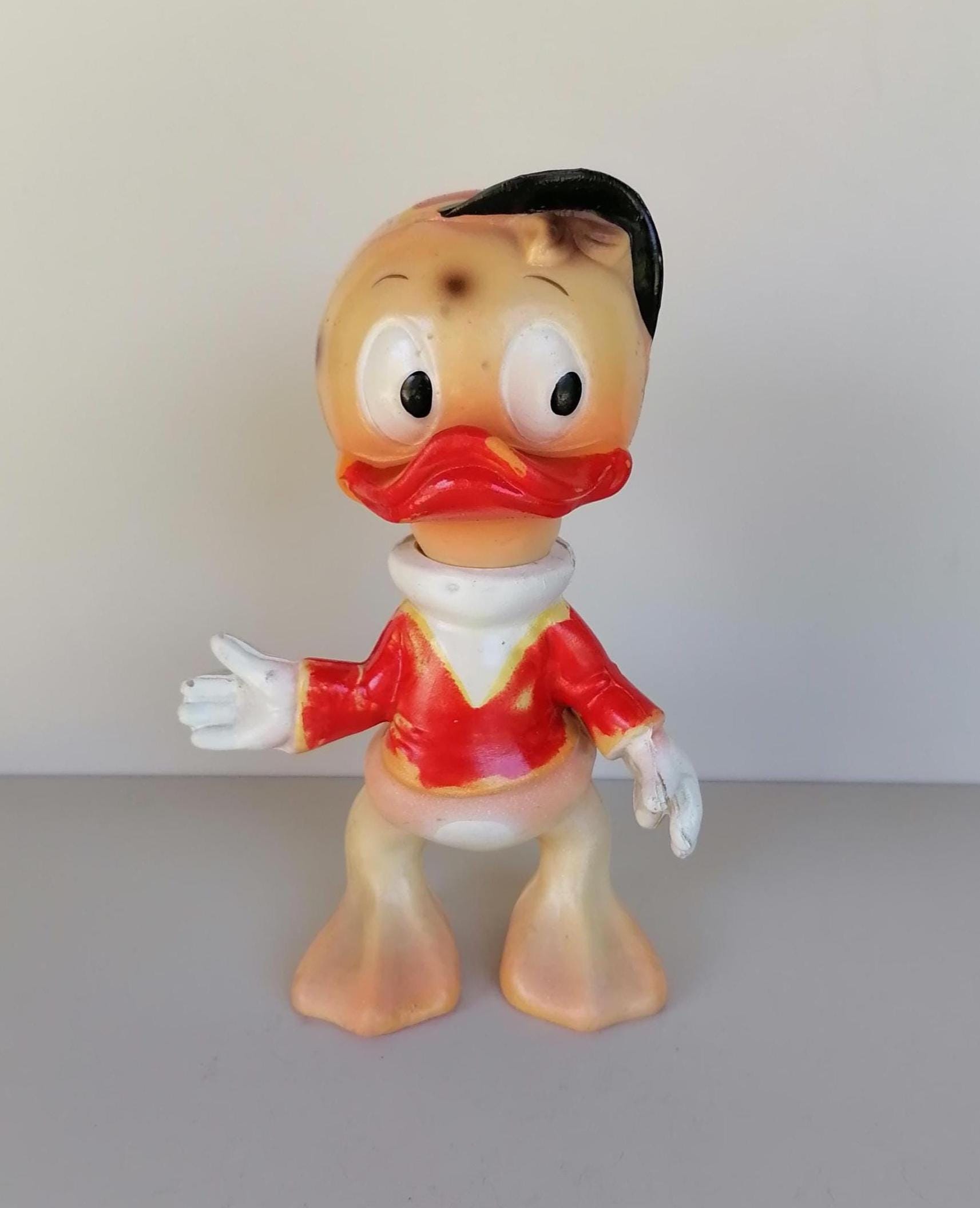ヴィンテージ 1964 ウォルト・ディズニー ドナルドダック ゴム製