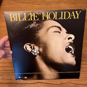Billie Holiday LIVE vinyl record