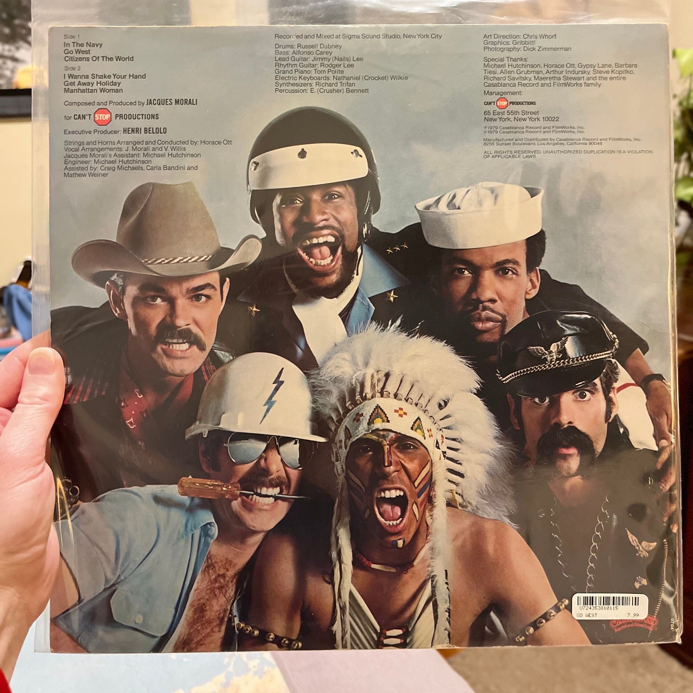 Village People - Go West (giant Poster Included) - Etsy