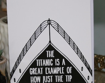 Titanic Greeting Card