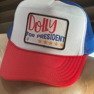 Dolly for President Hat