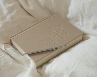 3-Year Gratitude Journal – Linen Hardcover, Undated Meaningful Gift Diary