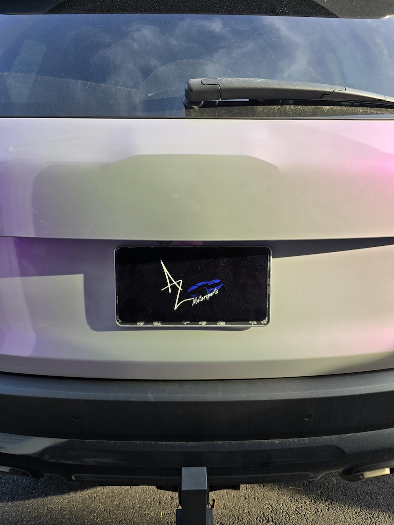 Personalized License Plate Cover - Etsy