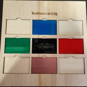 Cartes de visite en métal personnalisées
