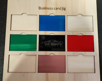 Custom metal business cards