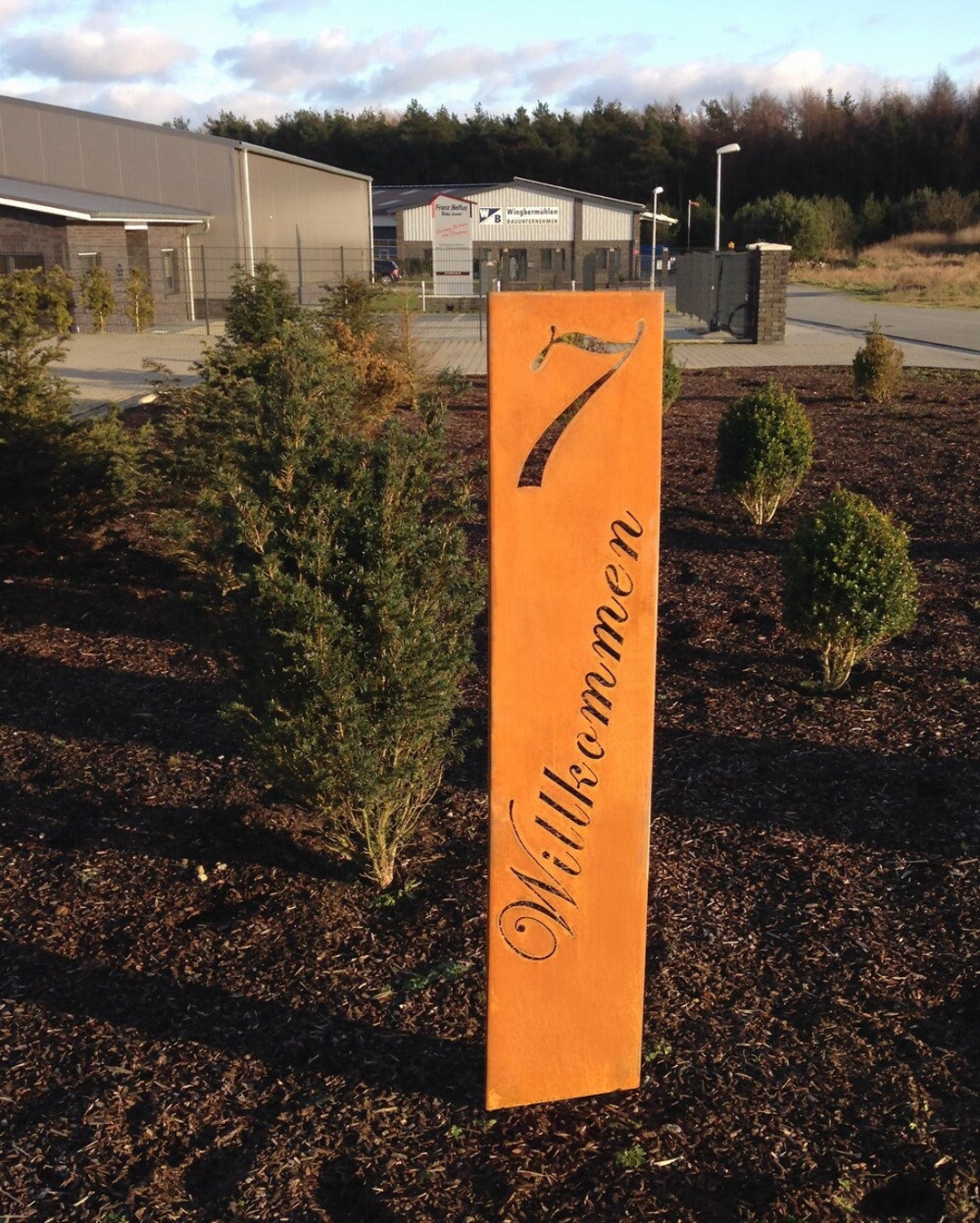 Jabo-design Rust Garden Sign GA02