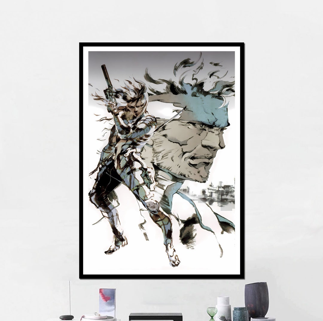 Poster Officiel Metal Gear Solid Recto-verso – Pour Fans De La Saga Sur PlayStation