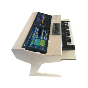 Dual Monitor DAW Desk for Raven – 32" Screens, 55" Wide