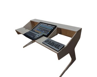 1 Monitor 2 Bay DAW Desk