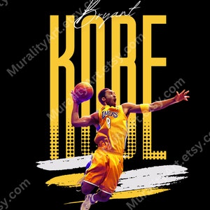 Poster Géant A0 Kobe Bryant - Impression Grand Format Sur Papier 300g, Légende Du Basketball