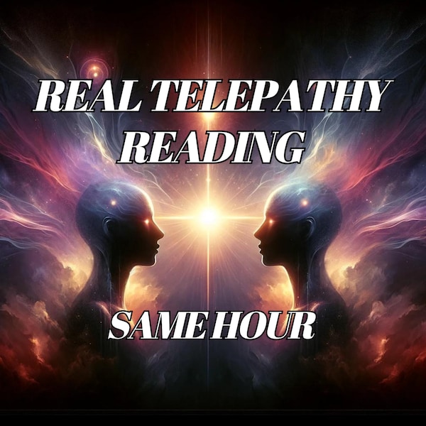 SAME HOUR -Real Telepathy Reading, What's on Their Minds,Empathy, Mind Reading, Psychic Reading Telepathy Guaranteed Accuracy,