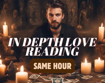 Same Hour -In Depth Love Reading - Tarot Reading- Relationship Reading - Ex Lover Reading - Couple Reading