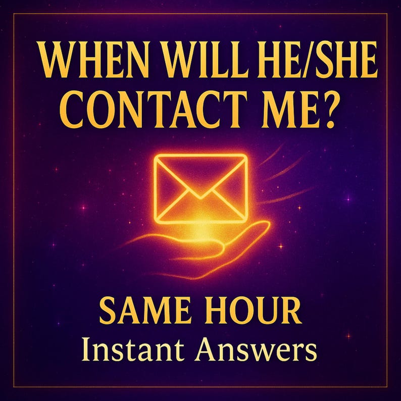 Quando ele/ela entrará em contato comigo? | Leitura psíquica no mesmo horário | Relatório em PDF sobre amor, relacionamento, chama gêmea e tempo para almas gêmeas imagem 5