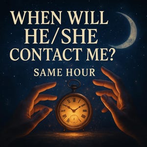 Quando ele/ela entrará em contato comigo? | Leitura psíquica no mesmo horário | Relatório em PDF sobre amor, relacionamento, chama gêmea e tempo para almas gêmeas imagem 9