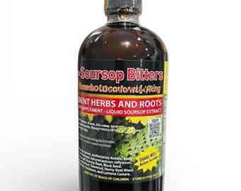 Amenazel Organic Soursop Bitters
