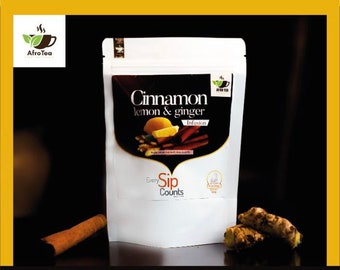 Cinnamon Lemon & Ginger Tea 100g