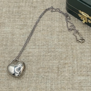 Tiffanys and co necklace heart lock - Etsy 日本