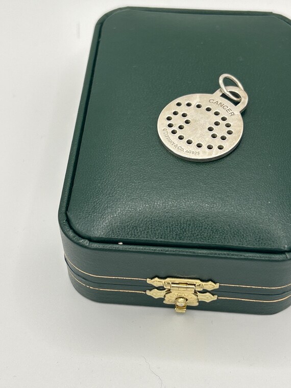 Tiffany & Co. Return to Tiffany Zodiac Cancer Charm Pendant Sterling Silver