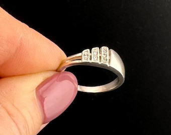 アクセサリー silver925 vintage silver ring Vintage Silver 925 Ring With Stone - Etsy