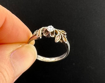 Vintage Silver 925 Ring With Stone