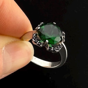 Vintage USSR Silver 925 Ring With Stone