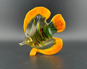 ムラーノガラス うさぎの置物 ガラスのウサギの置物：イースターのためのムラーノスタイルのウサギの