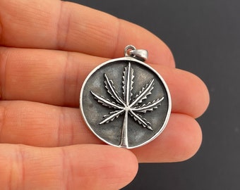 ヴィンテージ シルバー ペンダント 925 植物の葉 - Etsy 日本