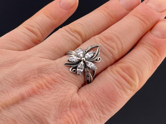 から厳選した With Ring 925 Silver Vintage Stones Etsy - アクセサリー