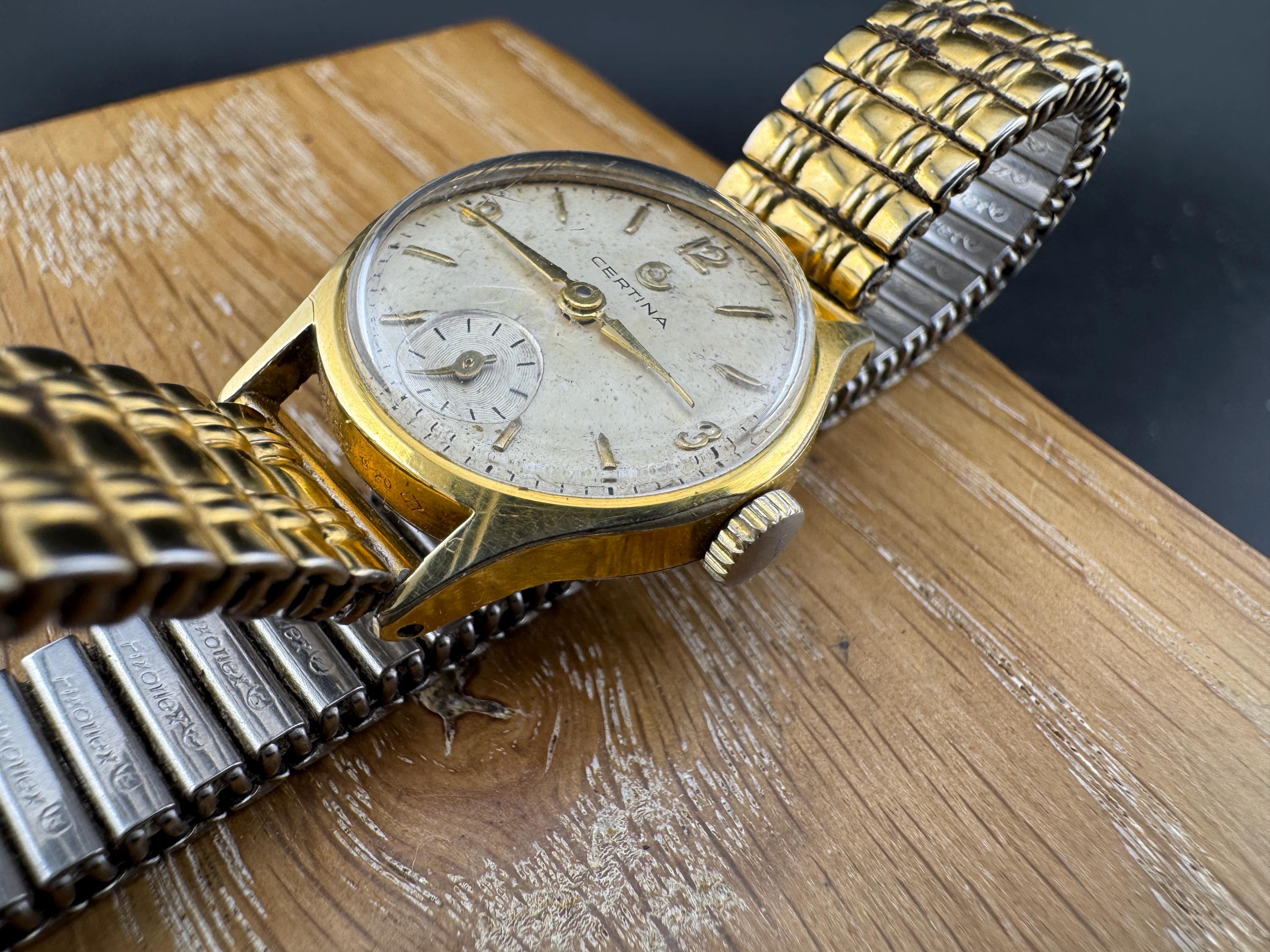 Vintage Watch Certina Swiss Made, Mechanical Watch, Ladies Watch