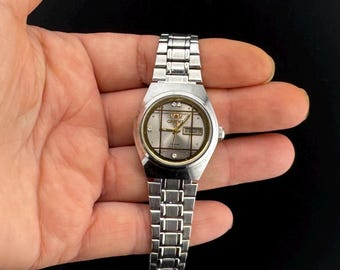 Square Orient watch, Automatic mechanical watch, Japan watch, rare