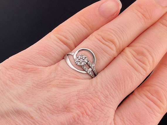 Vintage Silver 925 Ring With Stones - Etsy